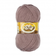 Пряжа ADELIA ANASTASIA (100% акрил) 5х100г/330м цв.07 какао