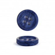 Пуговицы пластик CN 2732 цв.03 т.синий 16L-10мм, 4 прокола, 72 шт