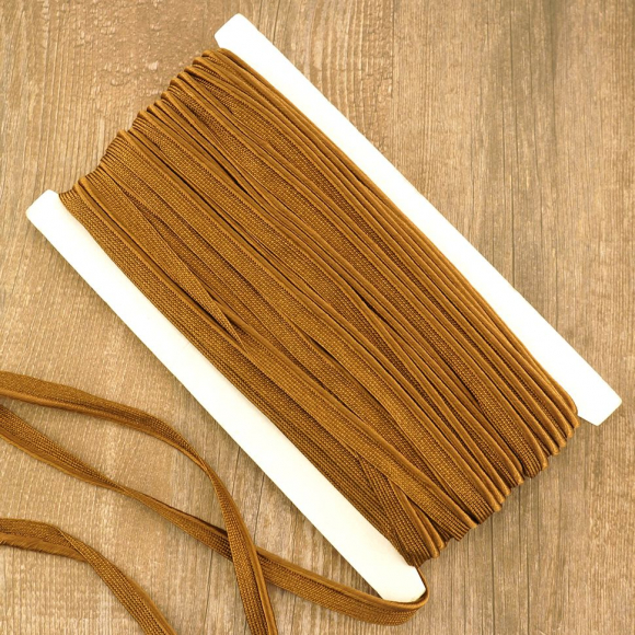 33007_Кант декоративный, 2,5 мм, цвет коричневый