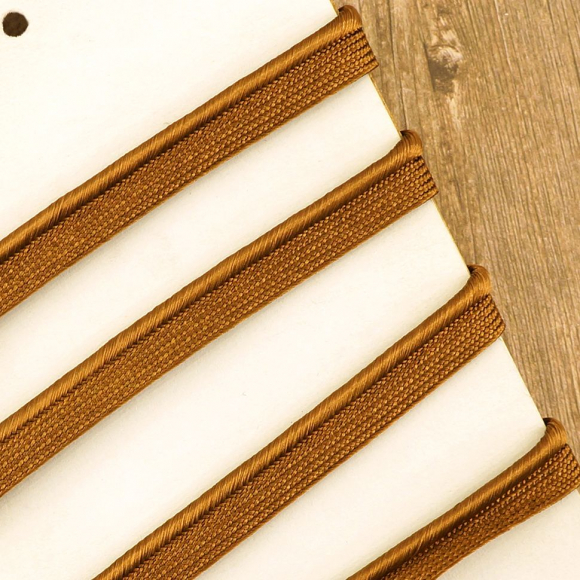 33007_Кант декоративный, 2,5 мм, цвет коричневый