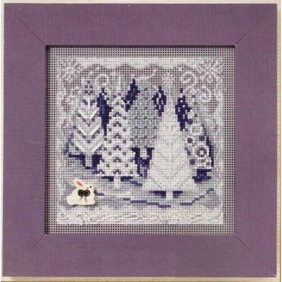 Набор для вышивания MILL HILL Зимняя страна чудес 12,7х12,7 см