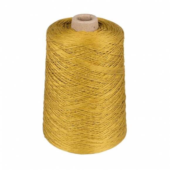 Нитки для вышивания Gamma мулине 100% хлопок 480 г ± 30 г цв.№0654 горчичный