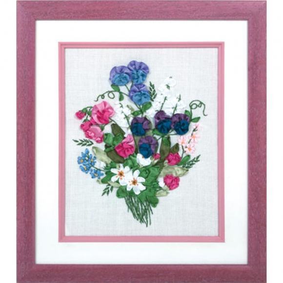 Набор для вышивания PANNA арт. C-0973 Цветной горошек 19х24 см