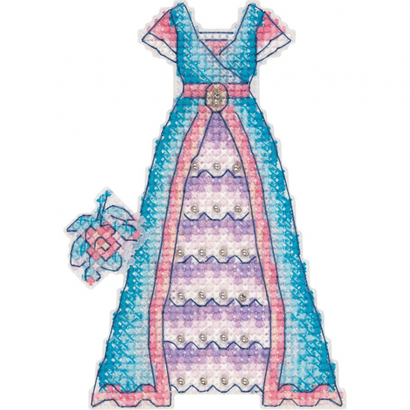 Набор для вышивания PANNA арт. IG-7169 Принцесса 5,5х13,5 см Набор для вышивания PANNA арт. IG-7169 Принцесса 5,5х13,5 см