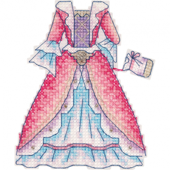 Набор для вышивания PANNA арт. IG-7169 Принцесса 5,5х13,5 см Набор для вышивания PANNA арт. IG-7169 Принцесса 5,5х13,5 см