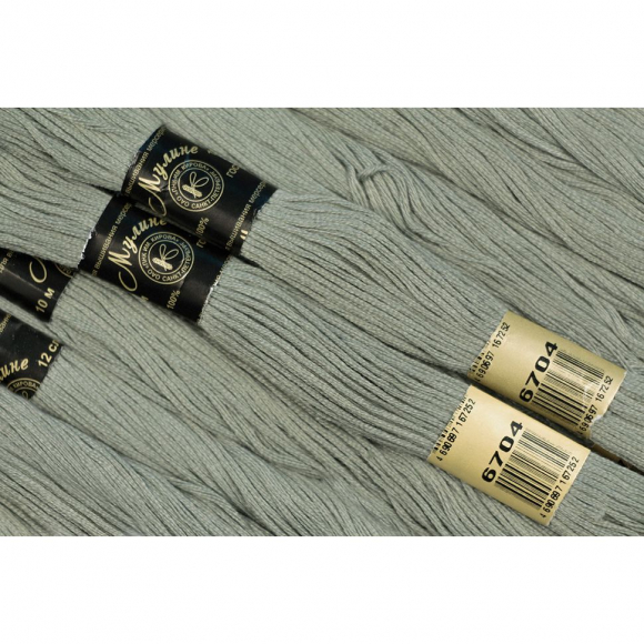 Нитки мулине цв.6704 12х10м С-Пб