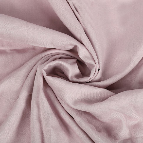 Ткань Штапель  TBY Vi-45-4 плот 110г/м2 100% вискоза шир. 145 см цв.4 бл.сиреневый рул.25м