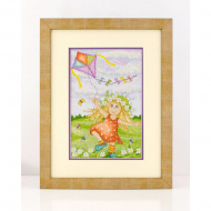 98998_Вышитая картина "Воздушный змей"