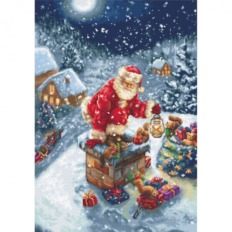 Набор для вышивания LUCA-S арт. G577 Santa Claus 21х30 см