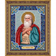 Набор для вышивания бисером ПАУТИНКА арт.Б-725 Святой Пророк Илья 14х18 см