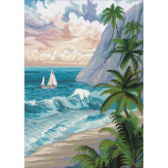 Набор для вышивания мулине НИТЕКС арт.2449 45х33 см