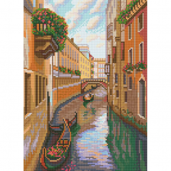 Алмазная мозаика Ah5508 Венеция 26х36