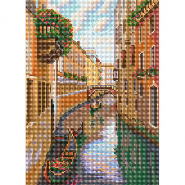 Алмазная мозаика Ah5508 Венеция 26х36