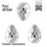 Стразы пришивные акриловые MAGIC 4 HOBBY арт.MG.H.02 18x25 мм капля цв.01 прозрачный уп.50 шт