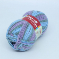 Пряжа для вязания ТРО Подмосковная (50% шерсть, 50% акрил) 10х100г/250м цв.секционный 4430