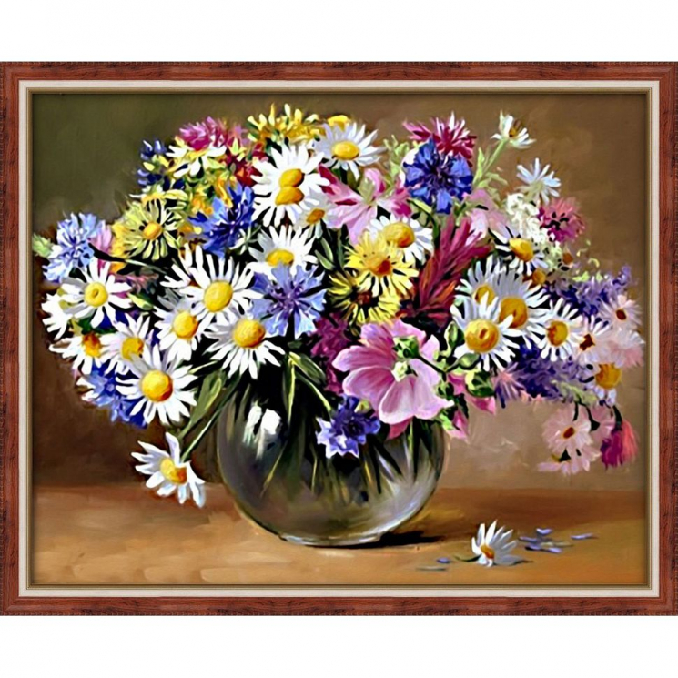 Набор для изготовления картин АЛМАЗНАЯ ЖИВОПИСЬ арт.АЖ.4100 Полевое ассорти