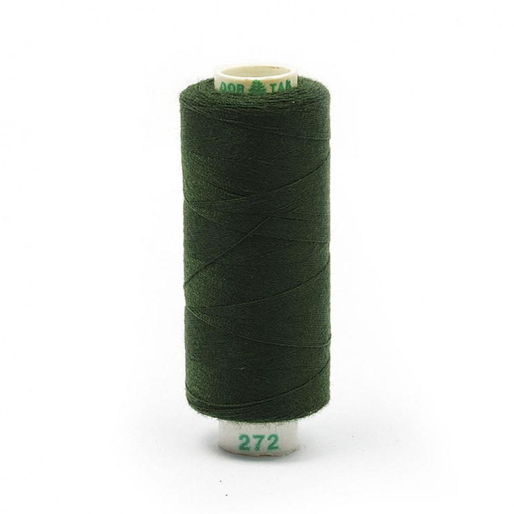 Нитки Dor Tak бытовые 40/2 полиэстер 366м цв.272 зеленый