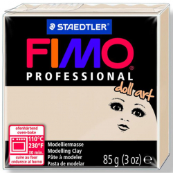 88629_Пластика для изготовления кукол FIMO "Professional doll art", 85 г, цвет полупрозрачный бежевый