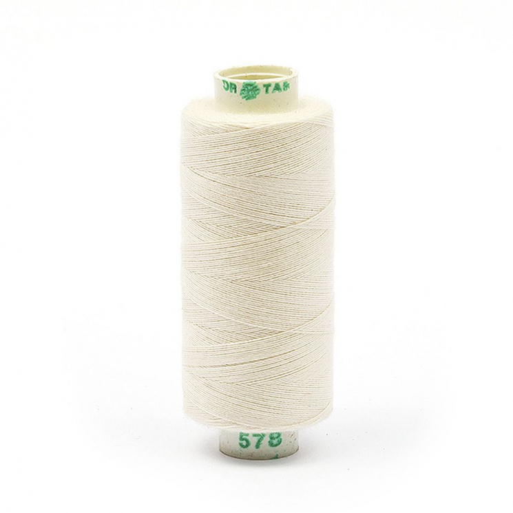 Нитки Dor Tak бытовые 40/2 полиэстер 366м цв.578 экрю