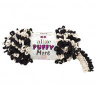 Пряжа для вязания Ализе Puffy More (100% микрополиэстер) 2х150г/11,5м цв.6270