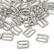 Крючок для бюстгальтера металл TBY-908 08мм, цв.никель, уп.1000шт