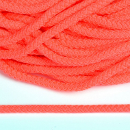 Шнур круглый полиэфир 05мм арт.1с-50/35 с наполнителем цв.265 люминисцентно розовый уп.200м