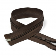 Молния MaxZipper пласт. спираль №5-N 45см цв.F303 коричневый уп.50шт