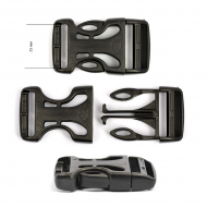 Фастекс 25мм FA25 цв.черный нагрузка 70 кг уп.200 шт