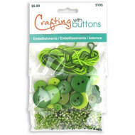 88120_Набор для творчества Embellishments Green 88120_Набор для творчества Embellishments Green