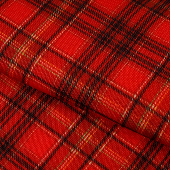 Ткань Габардин 140 г/м? 100% полиэстер шир.155 см арт.T.4000.22 цв.красный рул.25м