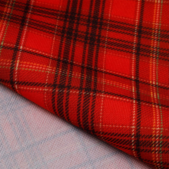 Ткань Габардин 140 г/м? 100% полиэстер шир.155 см арт.T.4000.22 цв.красный рул.25м