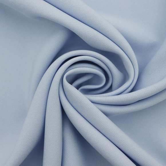 Ткань Барби 200 г/м? 95% полиэстер, 5% спандекс шир.148 см арт.Р.15422.05 цв.05 голубой уп.25м
