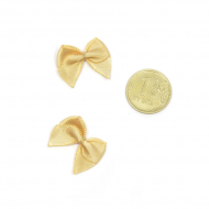 Бантики пришивные арт.MJ.RF.071.04 1см цв.04 бежевый песочный уп.100шт