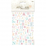 65532_Переводные картинки (натирки) "Алфавит" Vintage Notes