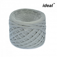 Пряжа Ideal трикотажная 100м, 350-380 г, ширина 7-9мм цв. сталь
