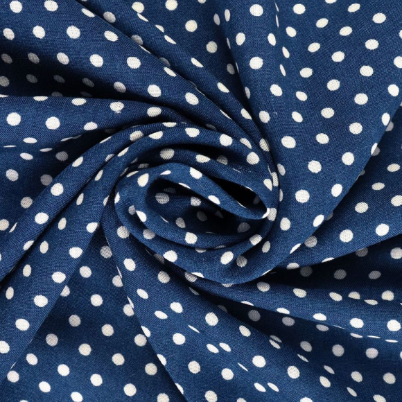 Ткань Штапель 90 г/м? 100% вискоза шир.145 см арт.Р.20529.03 цв.03 синий уп.45м Ткань Штапель 90 г/м? 100% вискоза шир.145 см арт.Р.20529.03 цв.03 синий уп.45м