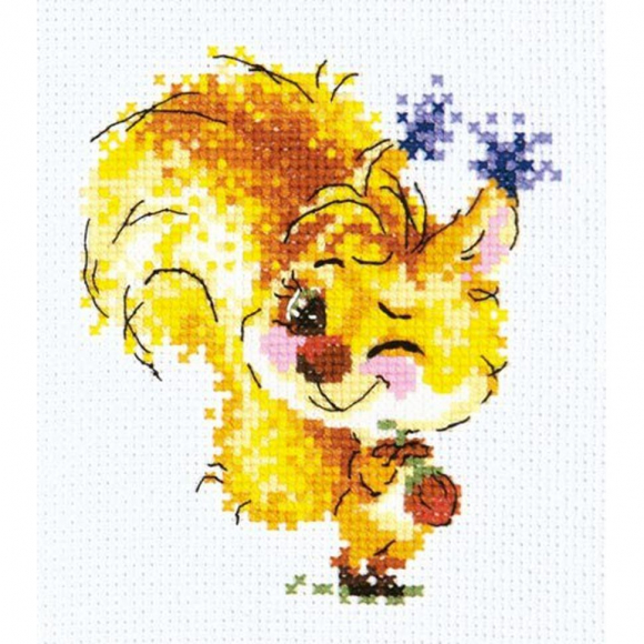 Набор для вышивания ЧУДЕСНАЯ ИГЛА арт.26-23 Рыжуля 10х11см
