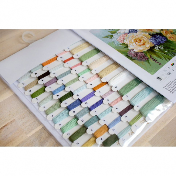 Набор для вышивания LUCA-S арт. B2370 Цветочный букет 32х33,5 см Набор для вышивания LUCA-S арт. B2370 Цветочный букет 32х33,5 см