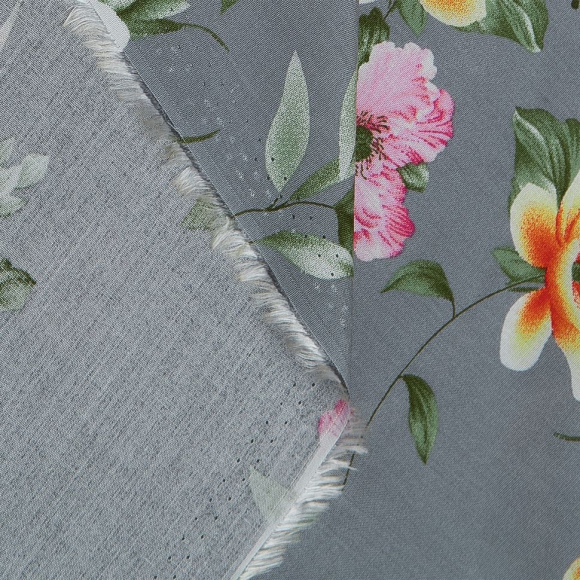 Ткань Штапель 105 г/м? 100% вискоза шир.145 см арт.Р.33948.03 серый рул.30м Ткань Штапель 105 г/м? 100% вискоза шир.145 см арт.Р.33948.03 серый рул.30м