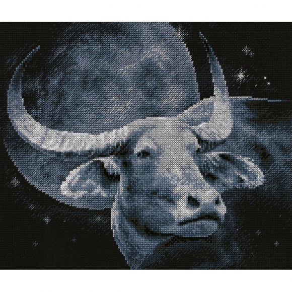 Набор для вышивания PANNA арт. J-7219 Буйвол 29,5х23,5 см