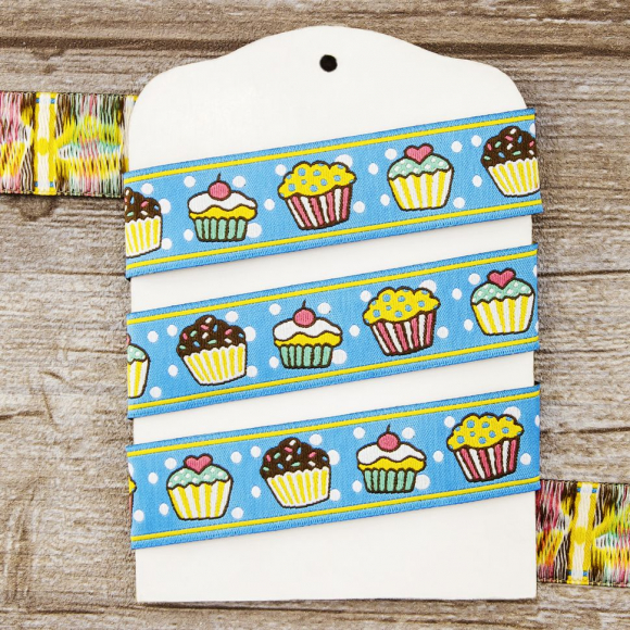 Лента жаккард SAFISA, 25 мм, 15 м, цвет 02