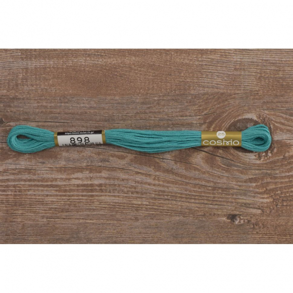 Мулине COSMO однотонный цвет 898