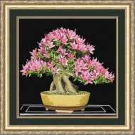 Рисунок на ткани (Бисер) КОНЁК арт. 8444 Бонсай 25х25 см