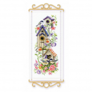 Набор для вышивания РИОЛИС арт.2035 С новосельем! 19х40 см Набор для вышивания РИОЛИС арт.2035 С новосельем! 19х40 см