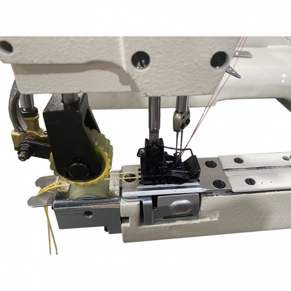 Промышленная швейная машина с П-образной платформой, пуллером и встроенным сервоприводом Aurora A-9270D-PL