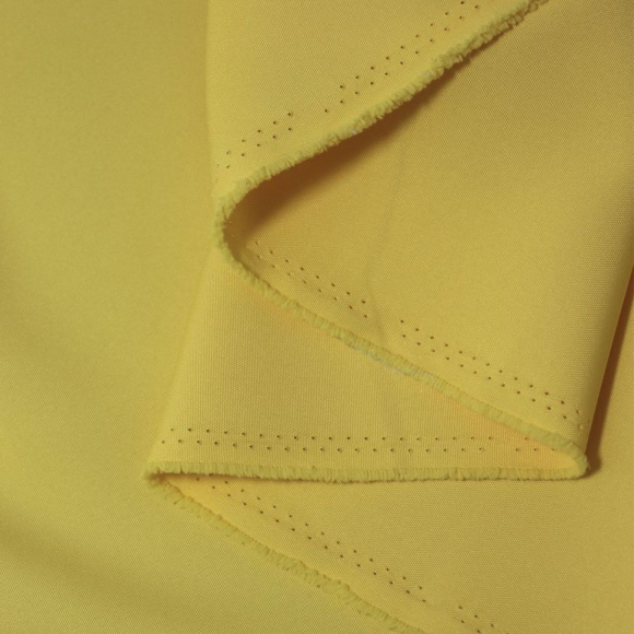 Ткань Габардин 180 г кв.м 100% полиэстер шир.148 см арт.Р.15323.16 цв.16 желтый уп.25м