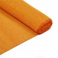 Бумага гофрированная Италия 50см х 2,5м 180г/м? цв.610 охра