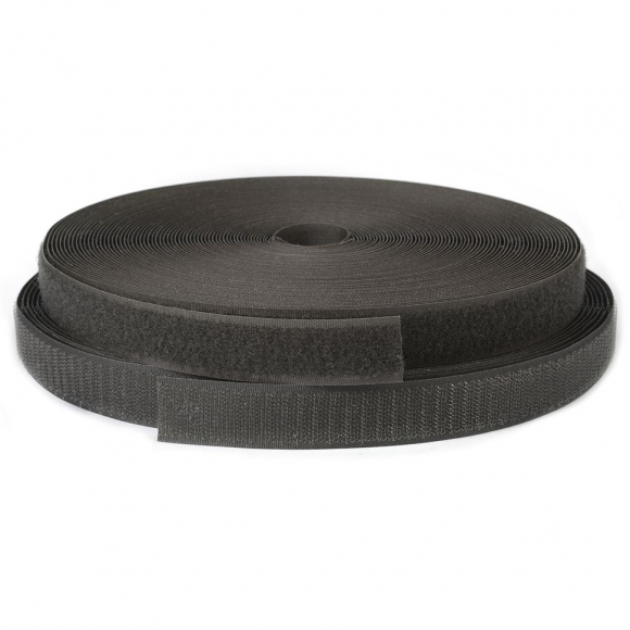 Лента липучка TBY пришивная кач.B шир.25мм цв.F328 хаки уп.25м (пара)