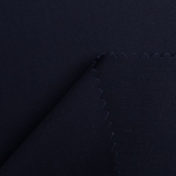 Ткань рубашечная 115 г кв.м 65% полиэстер, 35% хлопок шир.150 см арт.Р.32697.29 цв.29 синий уп.25м