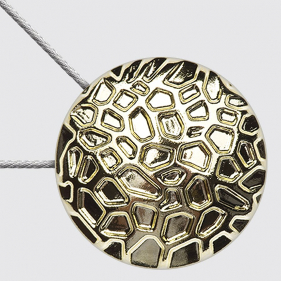 Магнитные клипсы для штор Сота с тросом (30 см) цвет №2